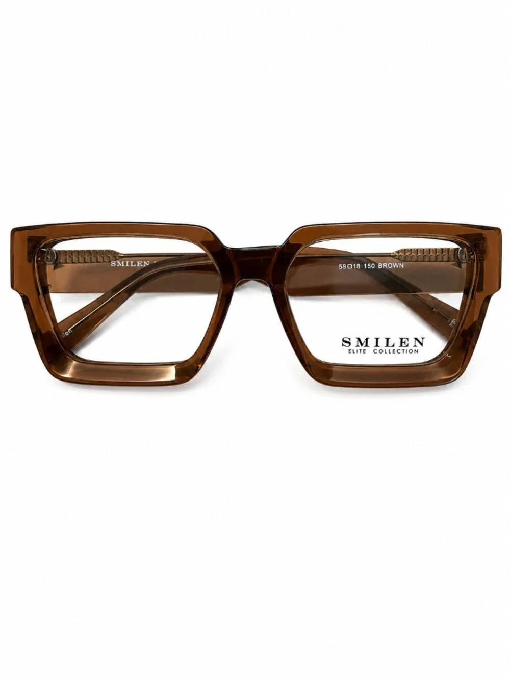 Smilen Elite 28 Brown 59-18-150 Eyeglasses Frames